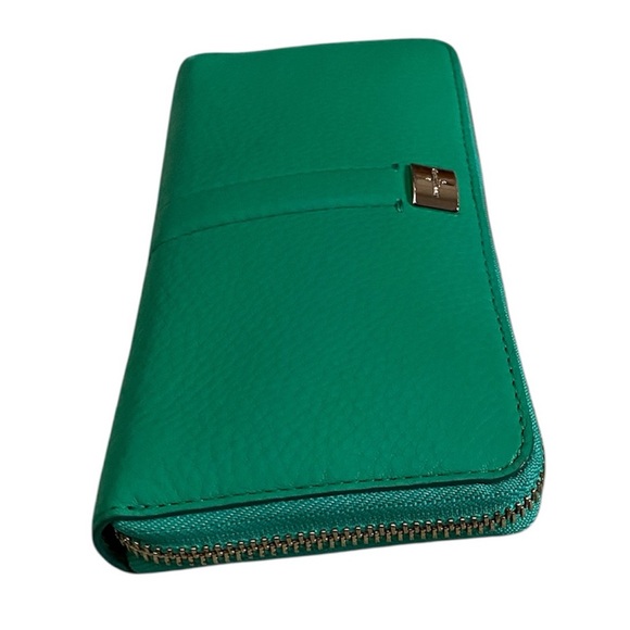 Cole Haan pebble leather zip around wallet - Picture 3 of 8